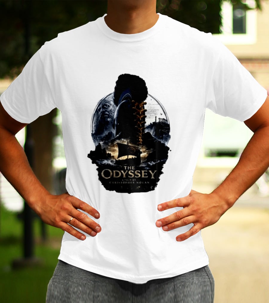 The Odyssey Film By Christopher Nolan Featuring Odysseus Mythical Hero T-Shirt