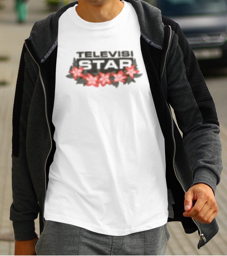 Televisi Star Island Bloom White Catalog Store T-Shirt