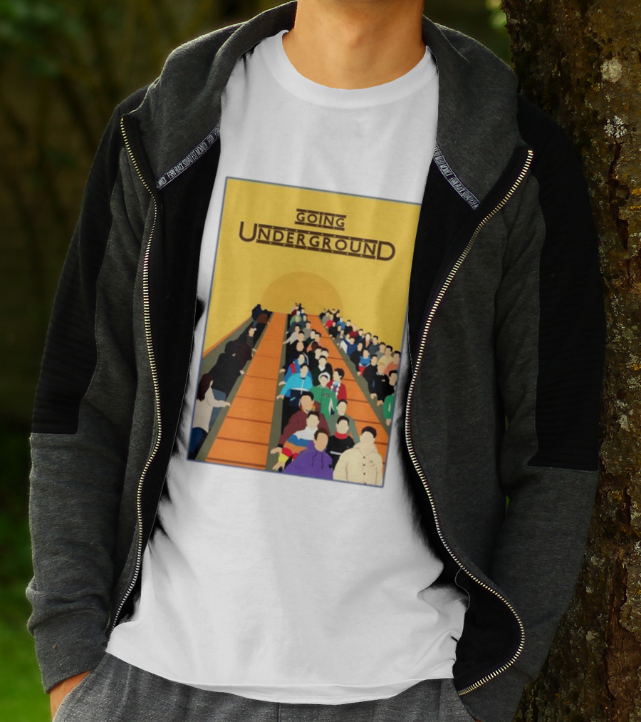 The Jam Going Underground Mod Culture Casuals Terrace Youth Football T-Shirt
