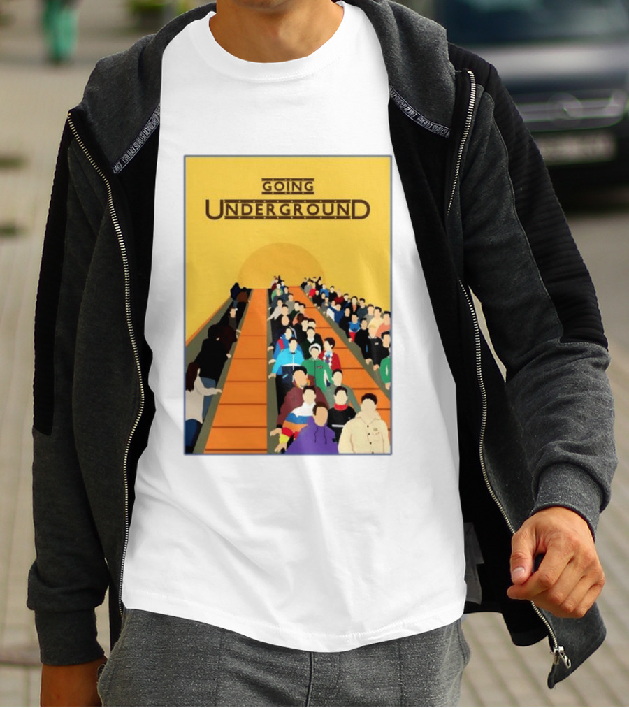 The Jam Going Underground Mod Culture Casuals Terrace Youth Football T-Shirt