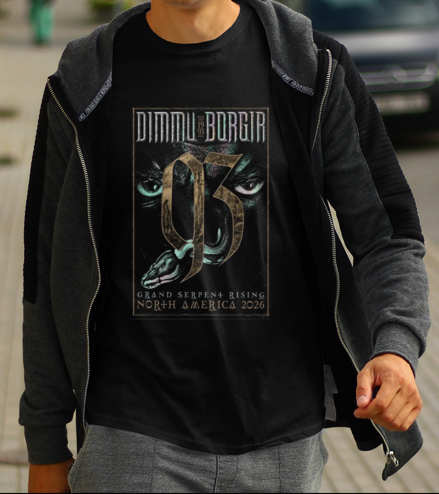 Dimmu Borgir 93 Grand Serpent Rising North America 2026 T-Shirt