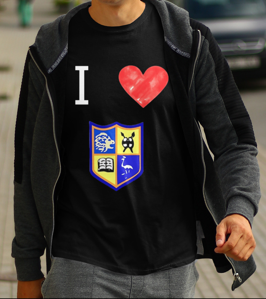 I Love University Of Zimbabwe UZ Harare Lion Emblem Crest T-Shirt