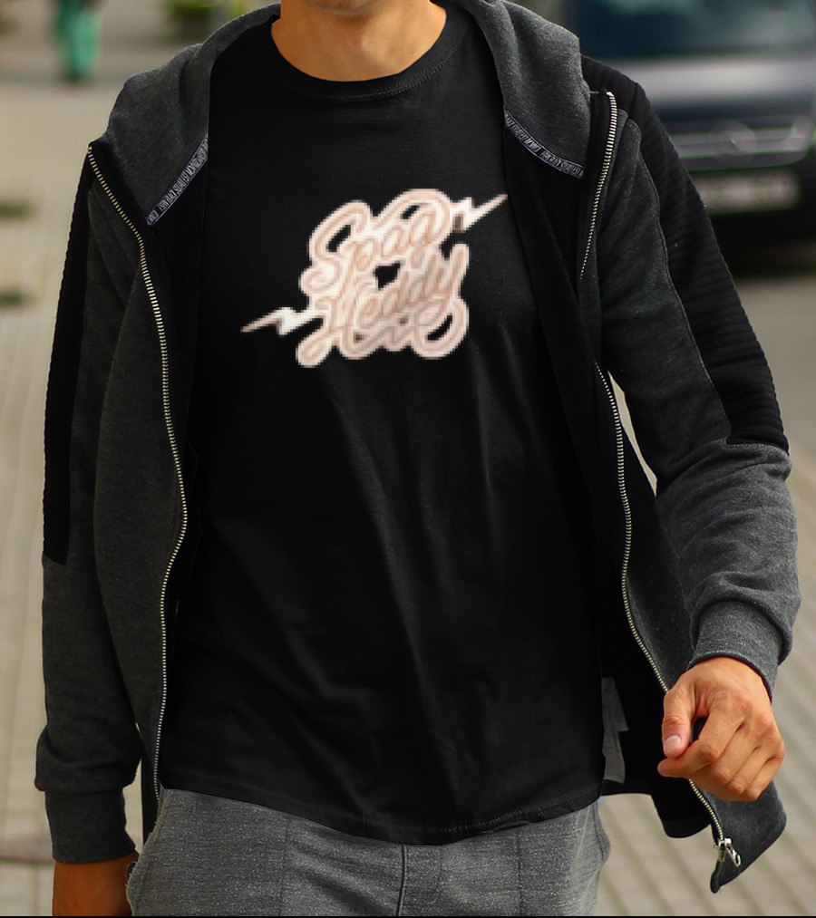 Kt8 Store Spag Heddy E=Mcolander Black Lightning T-Shirt