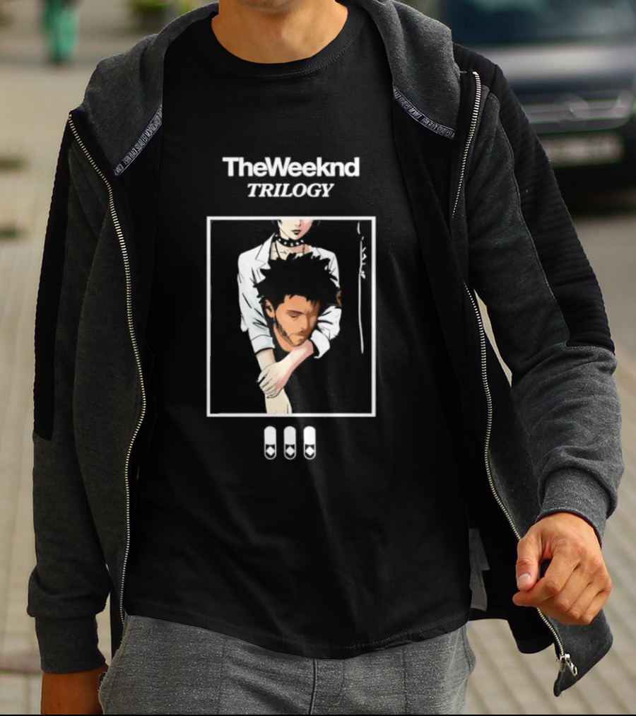 The Weeknd Trilogy Misato Katsuragi Evangelion Neon Genesis T-Shirt