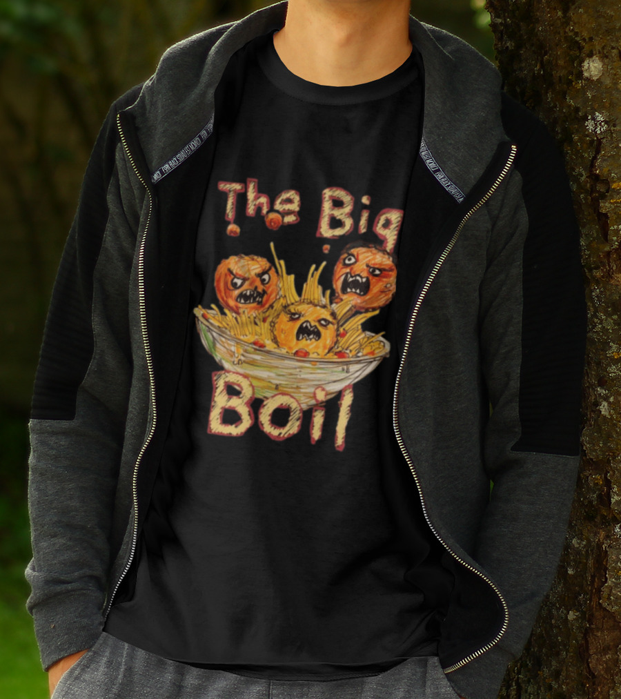 Kt8 Store Spag Heddy The Big Boil Scribble Black T-Shirt