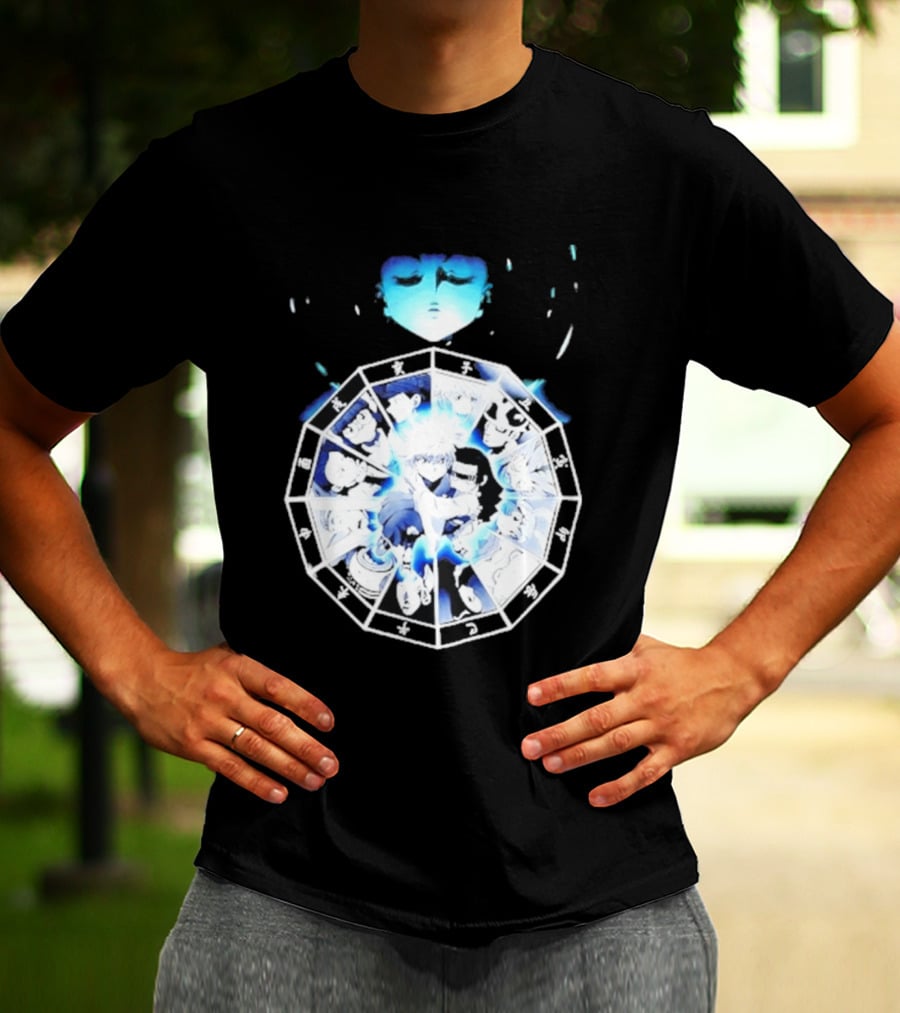 Hunter X Hunter Killua And Alluka Zodiac Wheel Anime T-Shirt