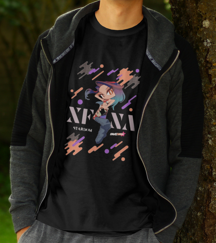 Xena Stardom Fave Star Chibi Wrestler T-Shirt