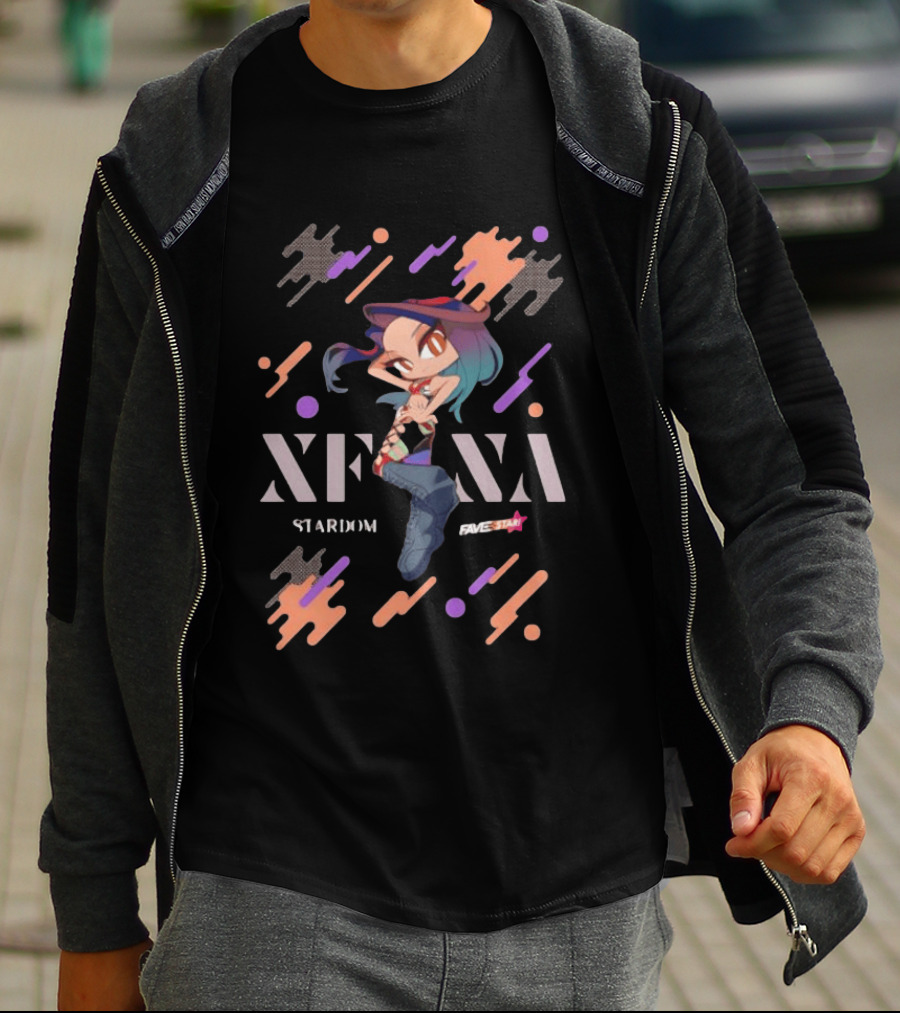 Xena Stardom Fave Star Chibi Wrestler T-Shirt
