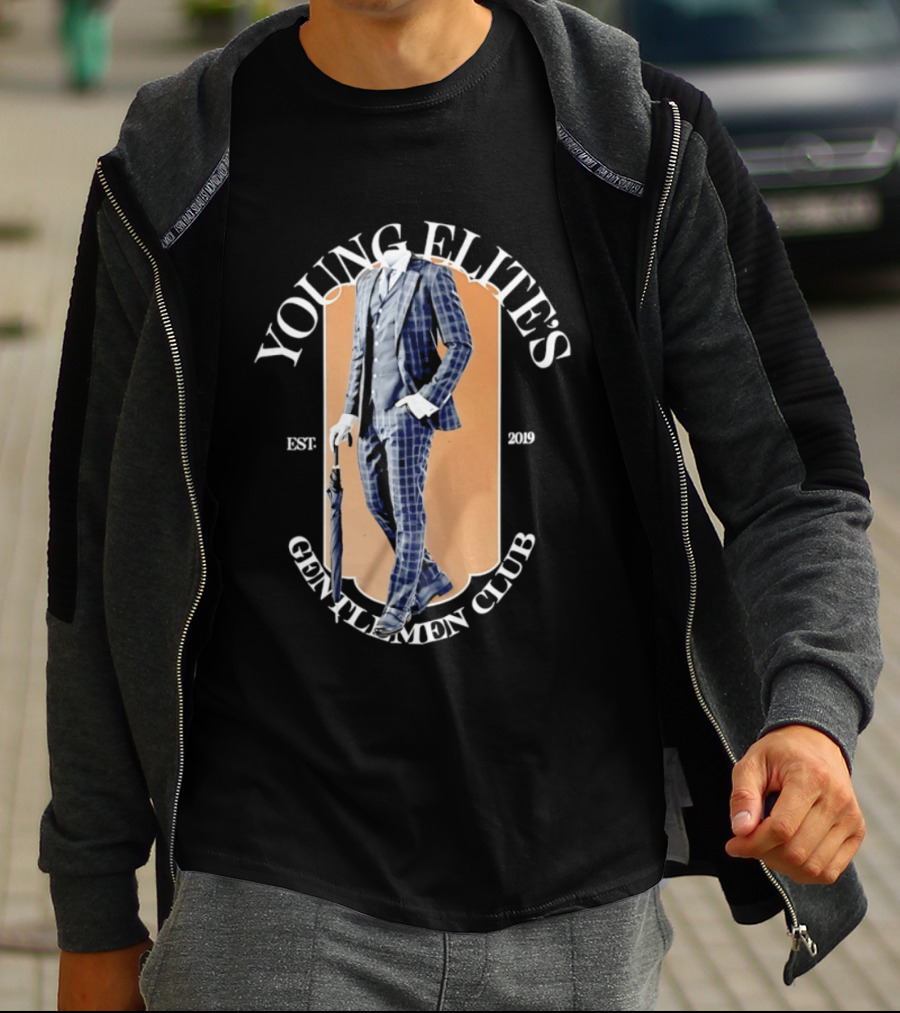 Young Elite's Gentlemen Club Est 2019 Suit T-Shirt