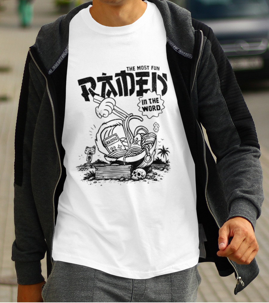 Las Vegas Raiders The Most Fun Ramen In The World T-Shirt