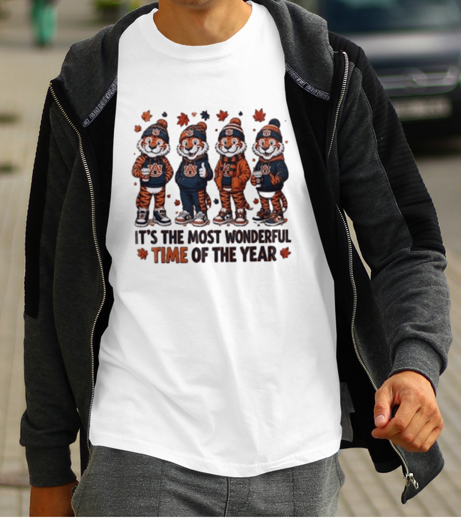 Auburn Tigers It's The Most Wonderful Time Of The Year T-Shirt