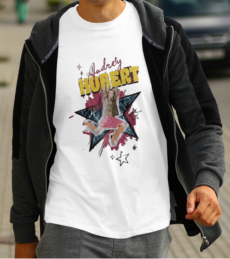 Audrey Hubert The Staircase To Stardom Tour Jumping Starburst T-Shirt