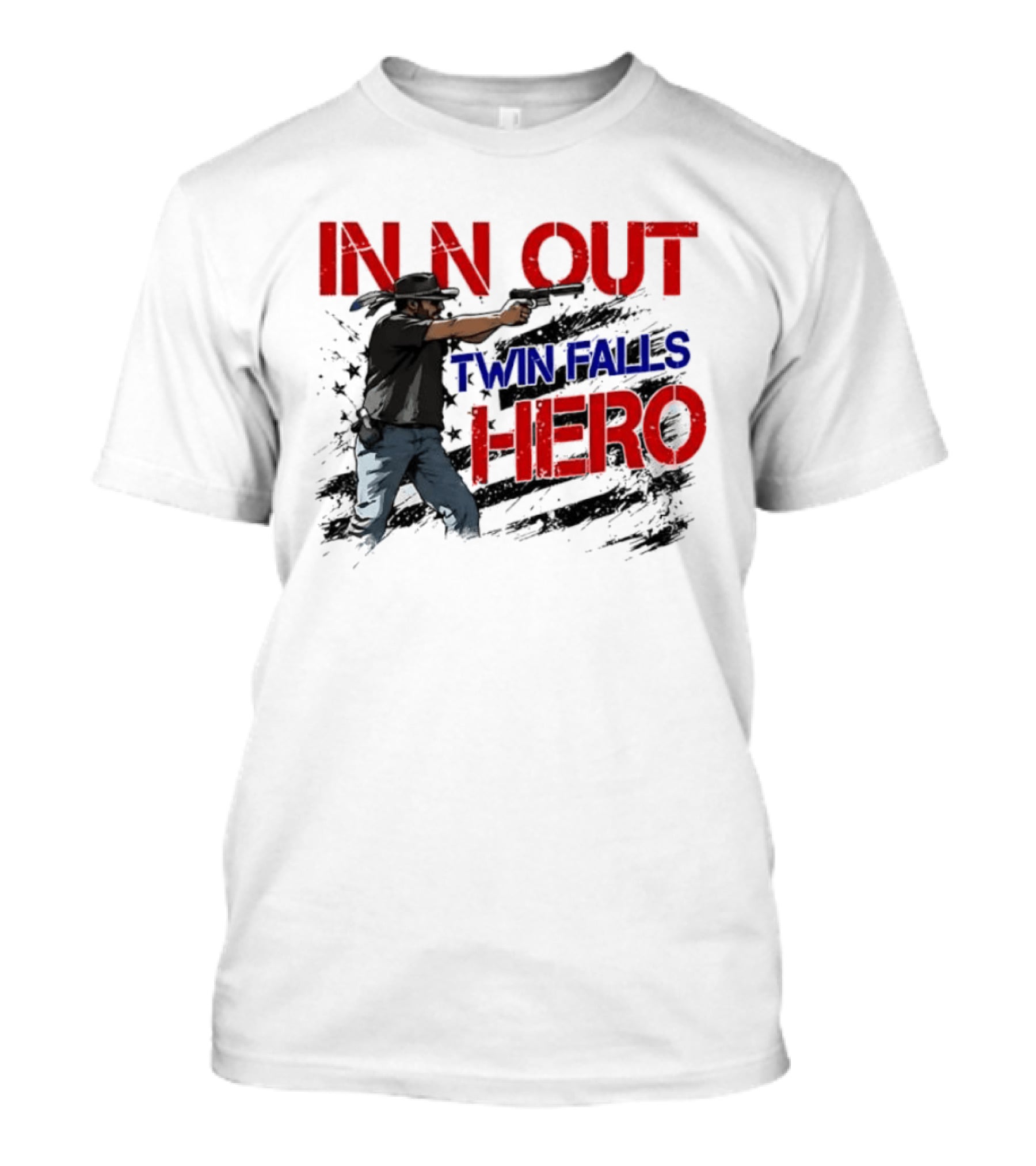 IN N OUT Twin Falls Hero Jordan Salinas T-Shirt