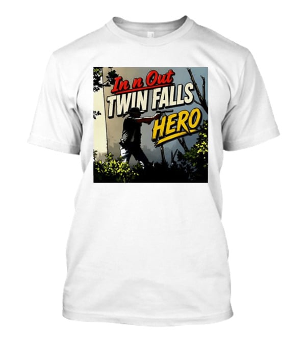 In N Out Twin Falls Hero Jordan Salinas 2026 T-Shirt