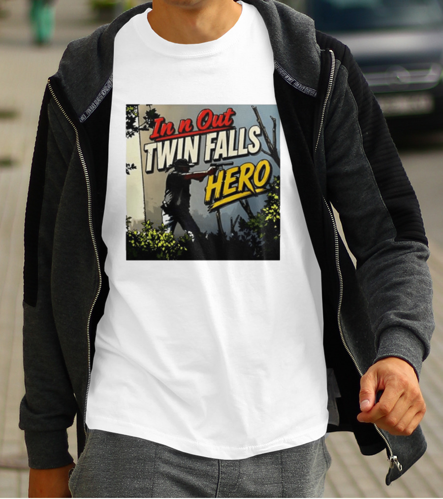 In N Out Twin Falls Hero Jordan Salinas 2026 T-Shirt