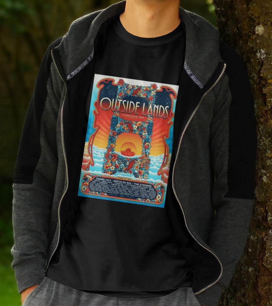 Babymetal LuckyFes'26 Quick Dry 8 Outside Lands Golden Gate Park August 11 To 13 2023 Charli XCX Rufus Du Sol The Strokes T-Shirt