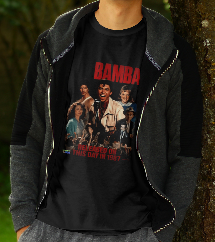 Bamba Released On This Day In 1987 80s Movie T-Shirt