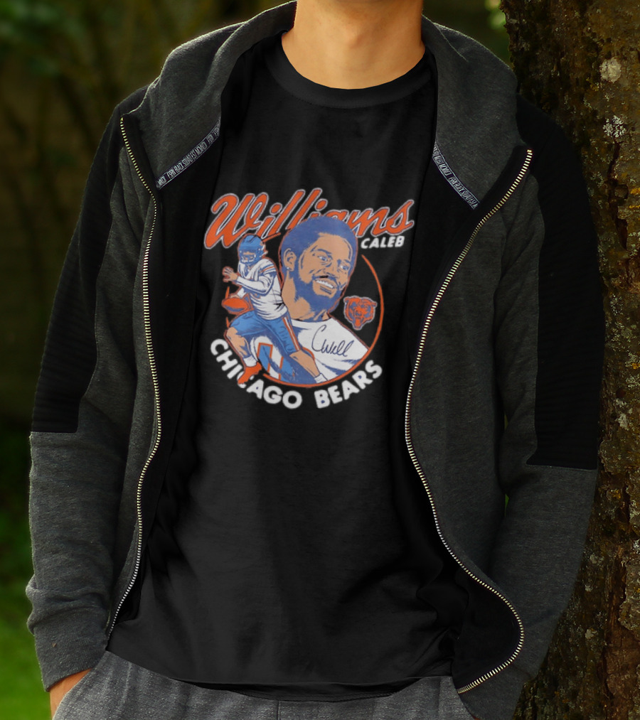 Williams Caleb Chicago Bears Football Player Bears T-Shirt