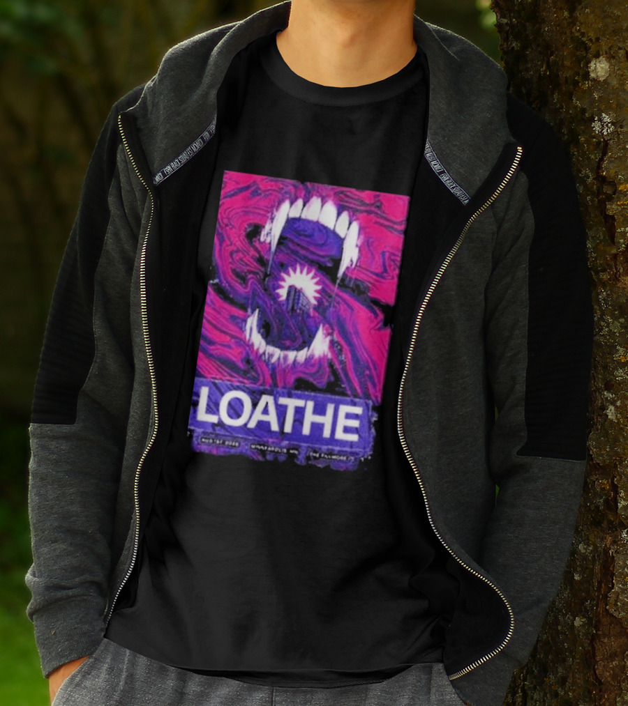 Loathe Band Live At The Fillmore Minneapolis MN August 1 2026 Concert T-Shirt