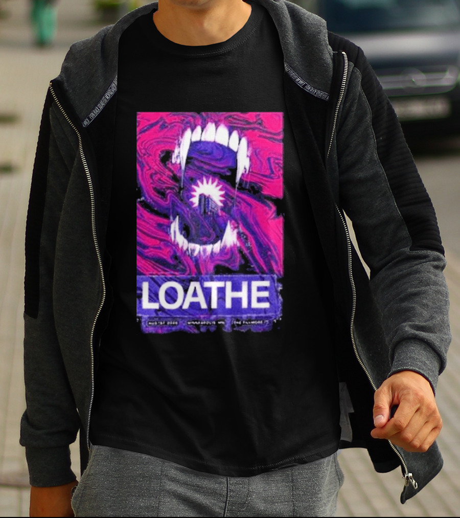 Loathe Band Live At The Fillmore Minneapolis MN August 1 2026 Concert T-Shirt