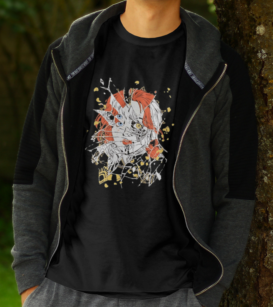 Chucky Shattered Glass Child's Play Horror T-Shirt