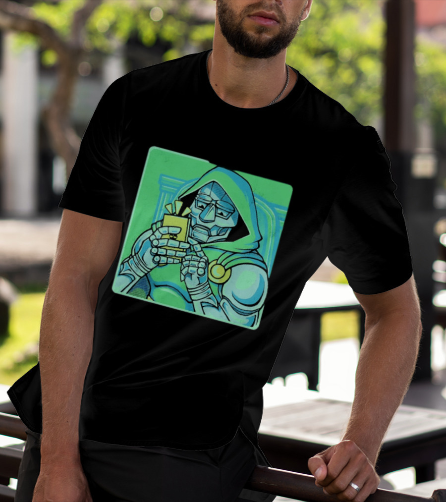 Doctor Doom Marvel Villain Doom Scroll Of Doom T-Shirt