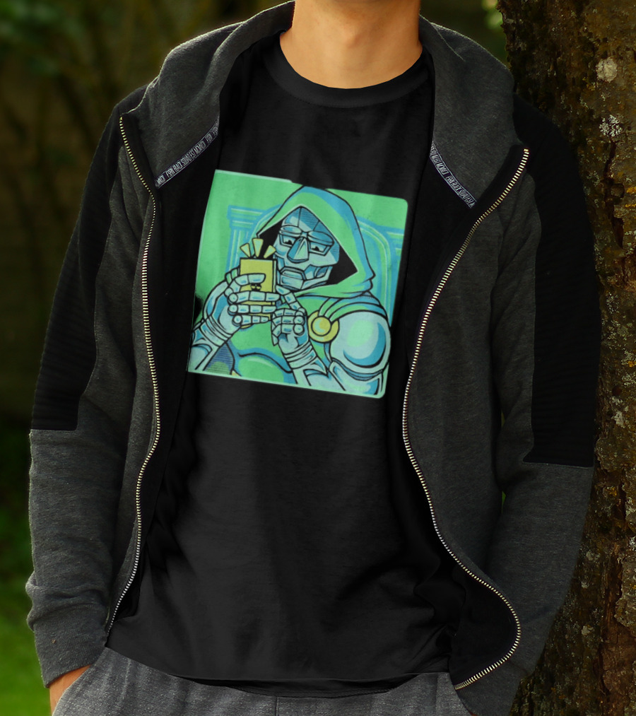 Doctor Doom Marvel Villain Doom Scroll Of Doom T-Shirt