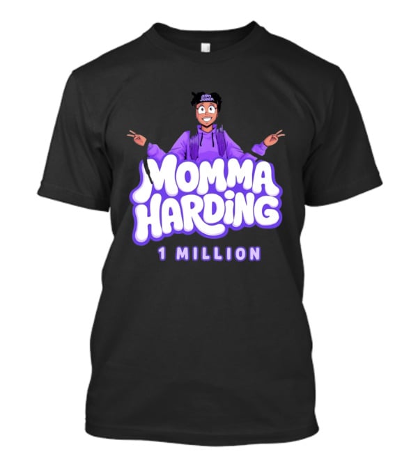 Momma Harding Stay Sober 1 Million Content Creator Celebration T-Shirt