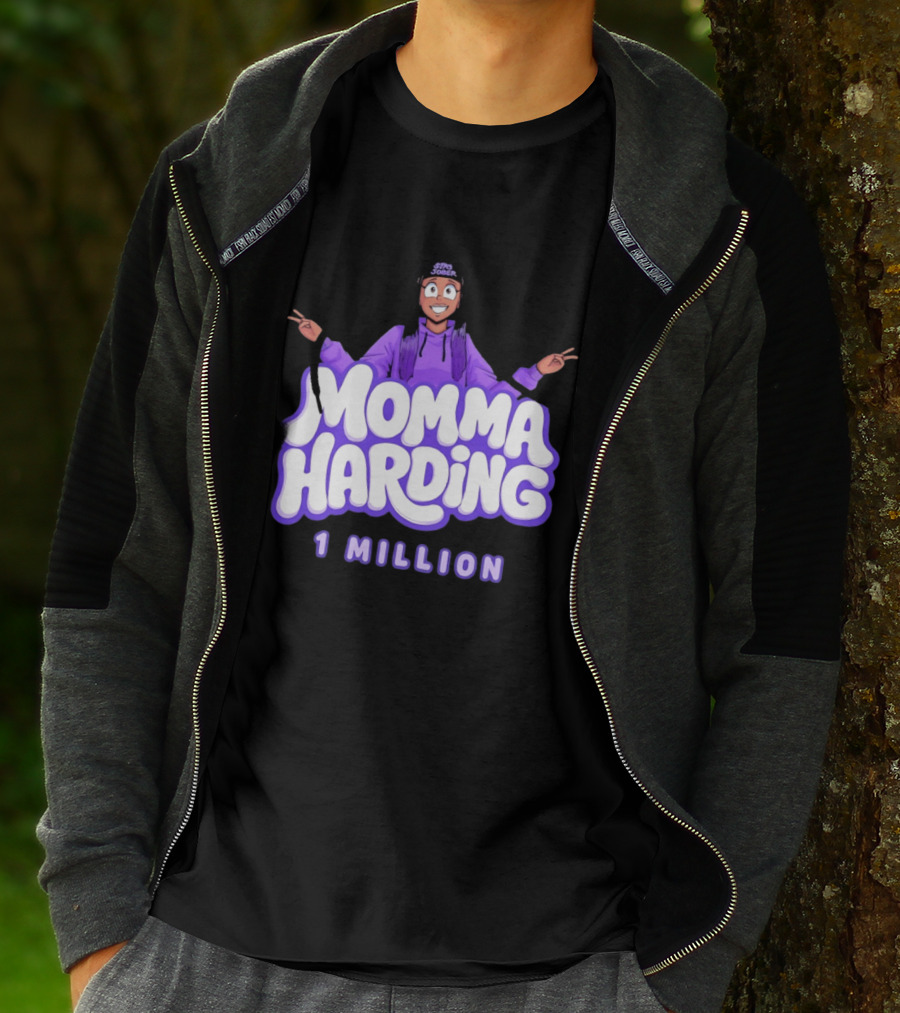 Momma Harding Stay Sober 1 Million Content Creator Celebration T-Shirt