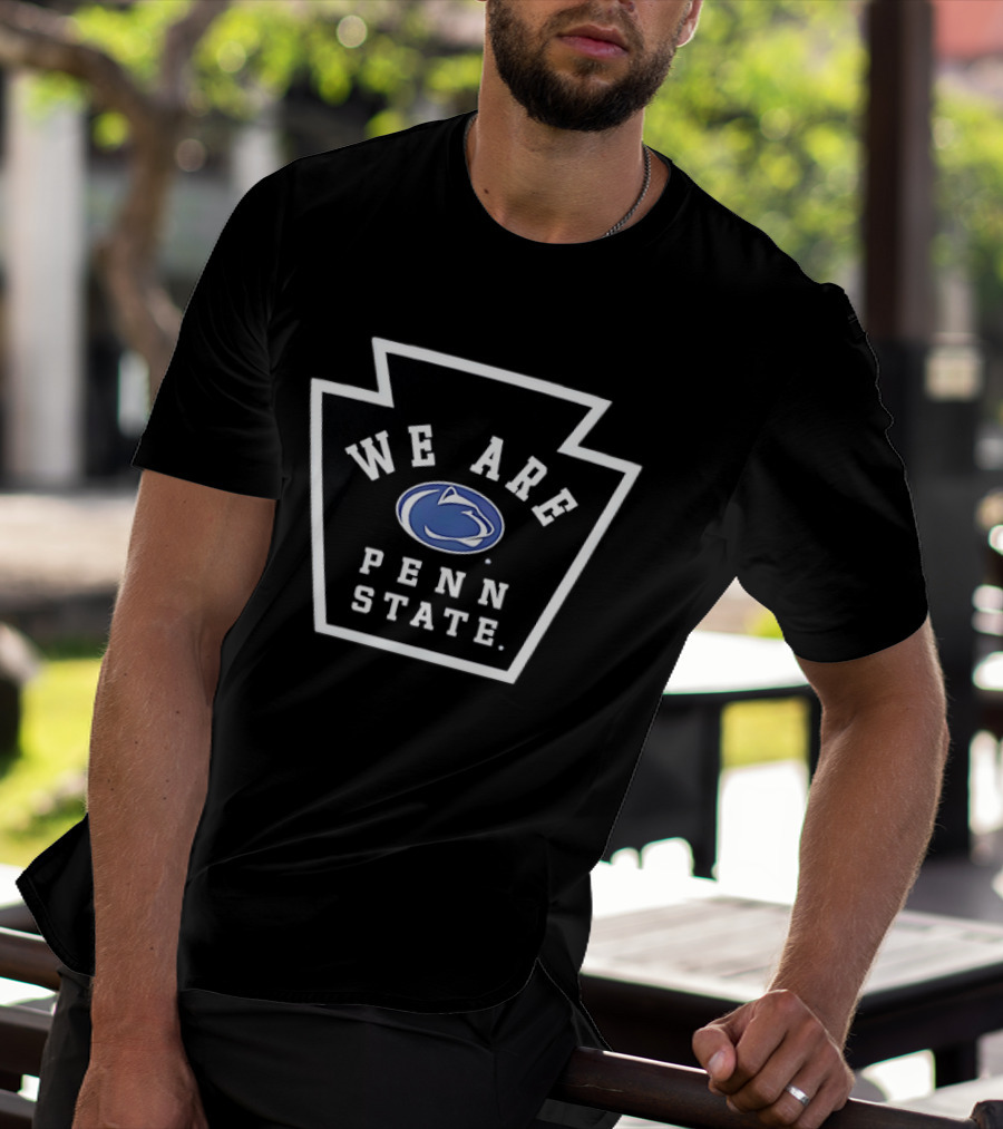 We Are Penn State Nittany Lions Football Keystone T-Shirt