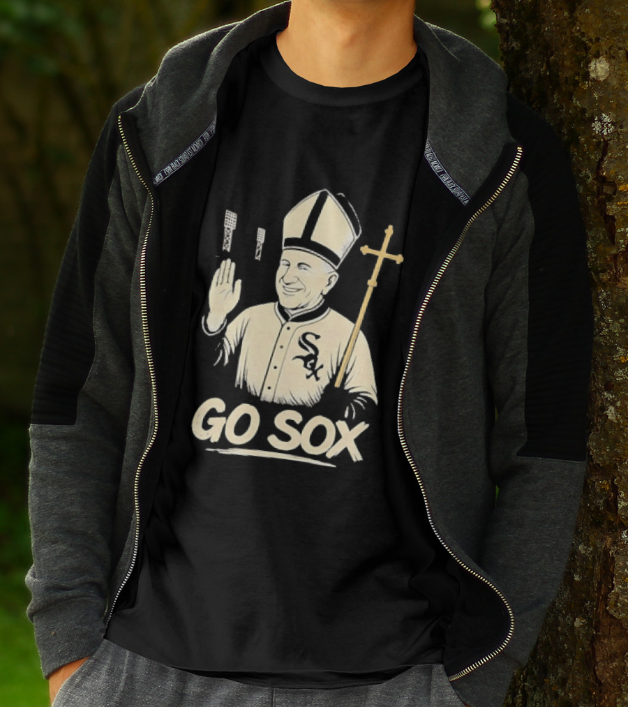 Pope Francis Go Sox Chicago White Sox MLB T-Shirt