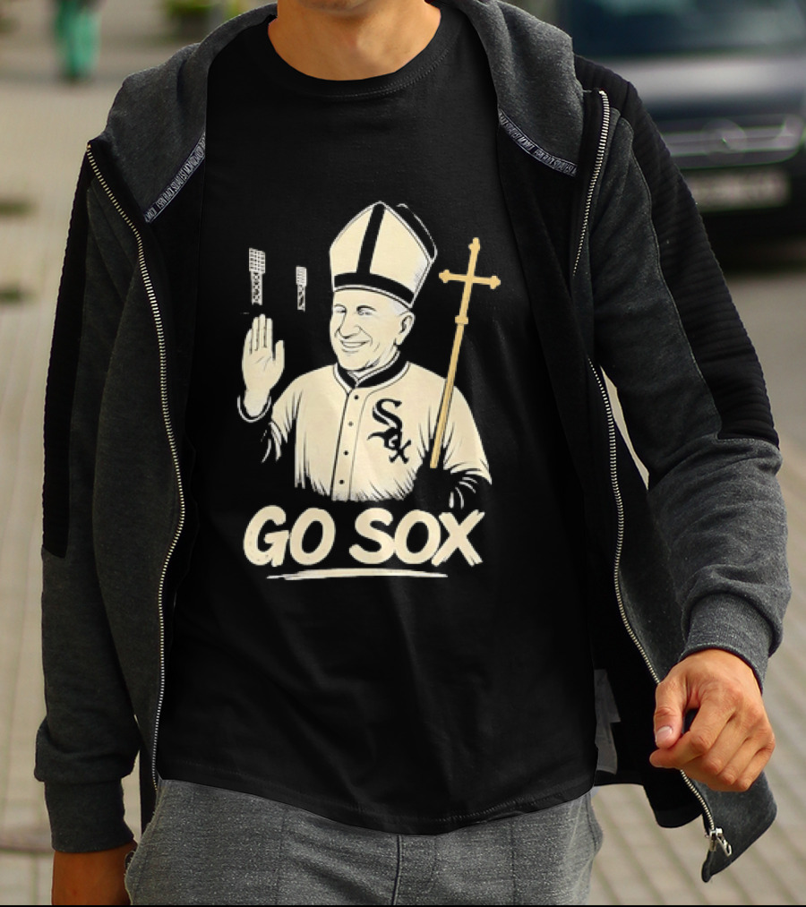 Pope Francis Go Sox Chicago White Sox MLB T-Shirt