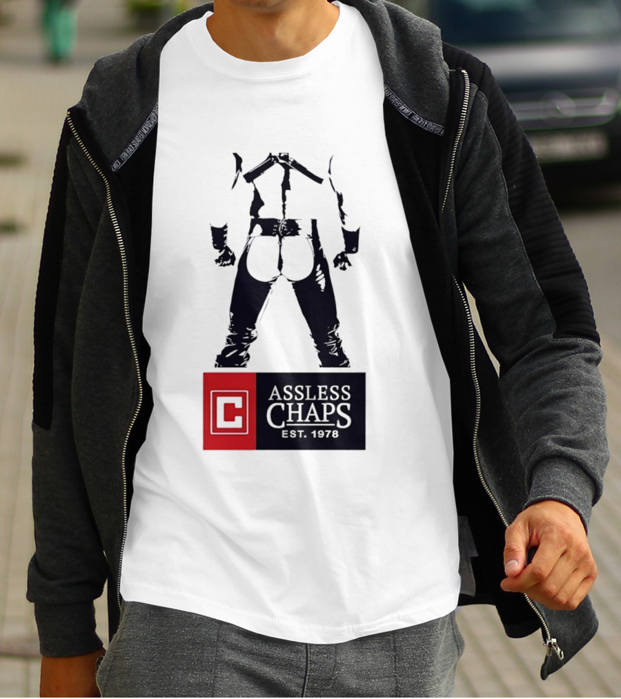 Assless Chaps Est 1978 Western Wear Biker Fashion T-Shirt