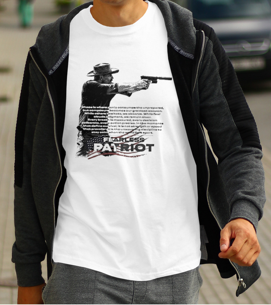 Jordan Salinas Fearless Patriot Hero T-Shirt