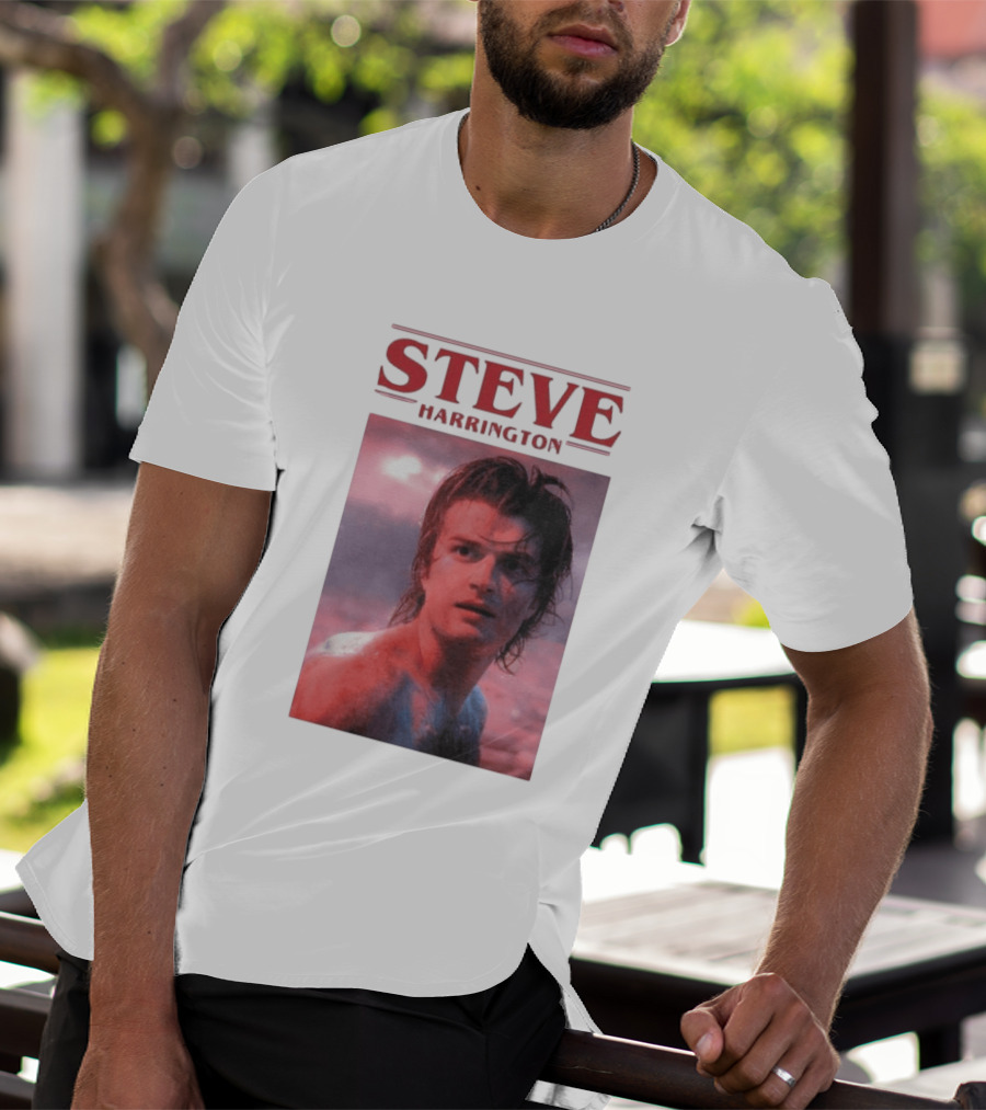 Steve Harrington Vintage Aesthetic Stranger Things Joe Keery T-Shirt