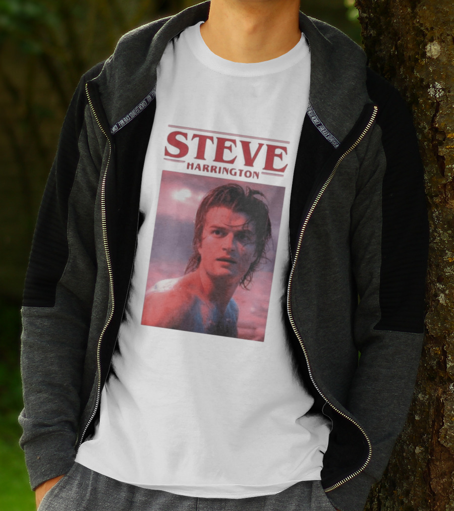 Steve Harrington Vintage Aesthetic Stranger Things Joe Keery T-Shirt