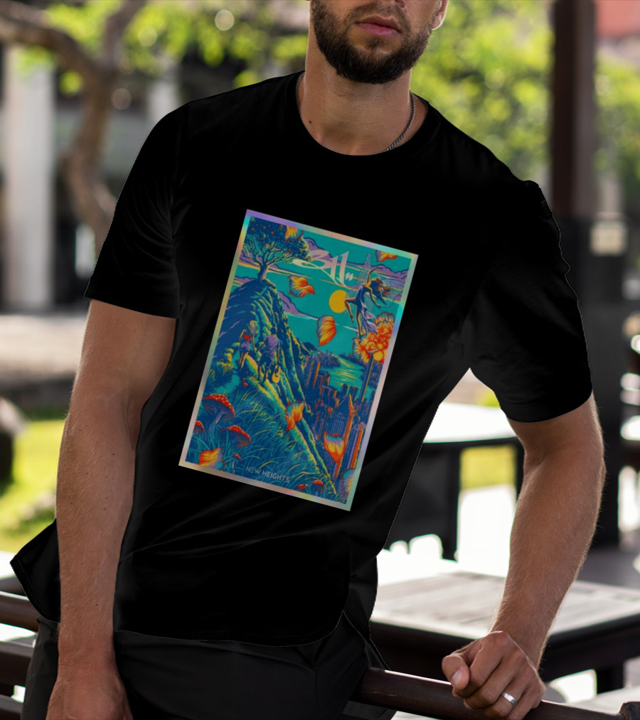 311 New Heights 2026 Fairy Cityscape Guitar Walk T-Shirt