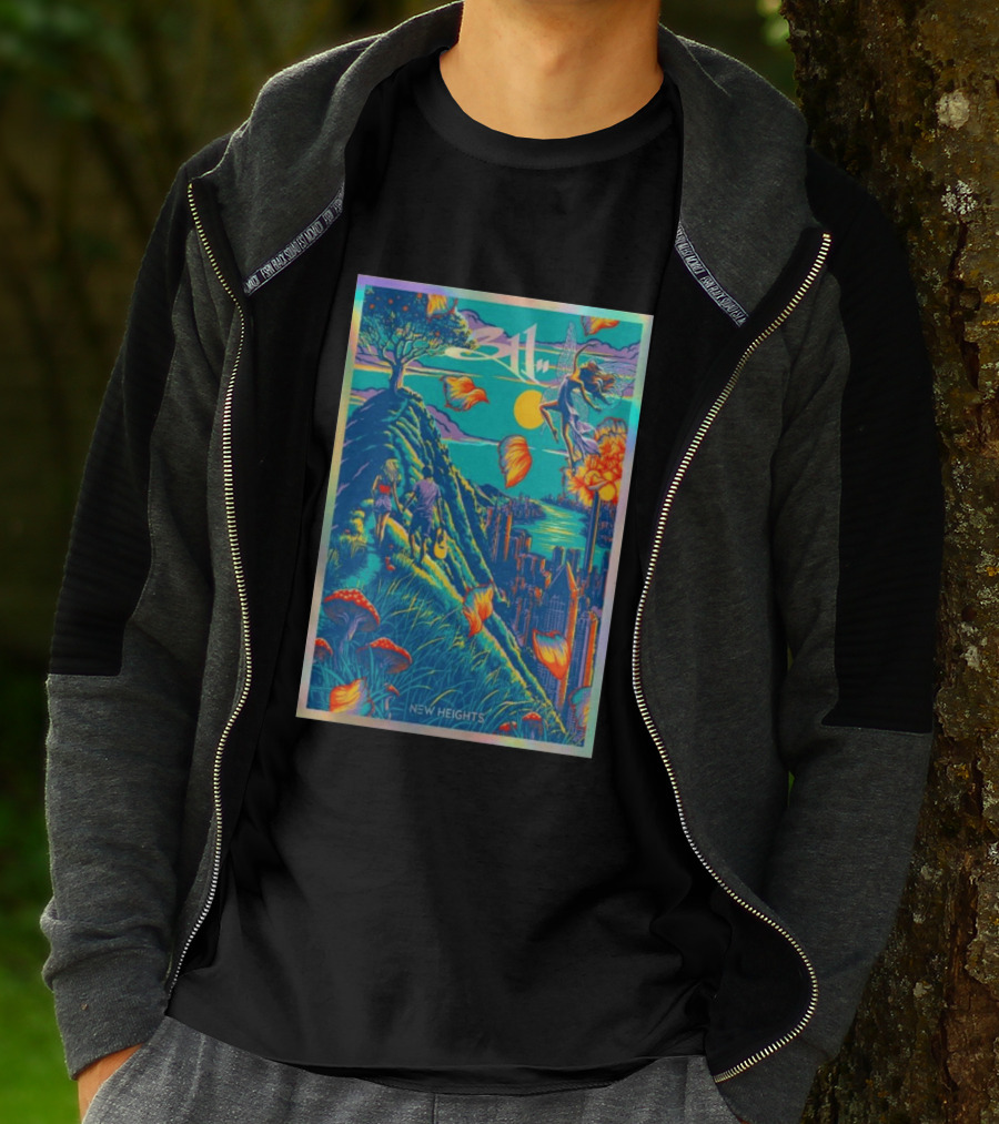 311 New Heights 2026 Fairy Cityscape Guitar Walk T-Shirt