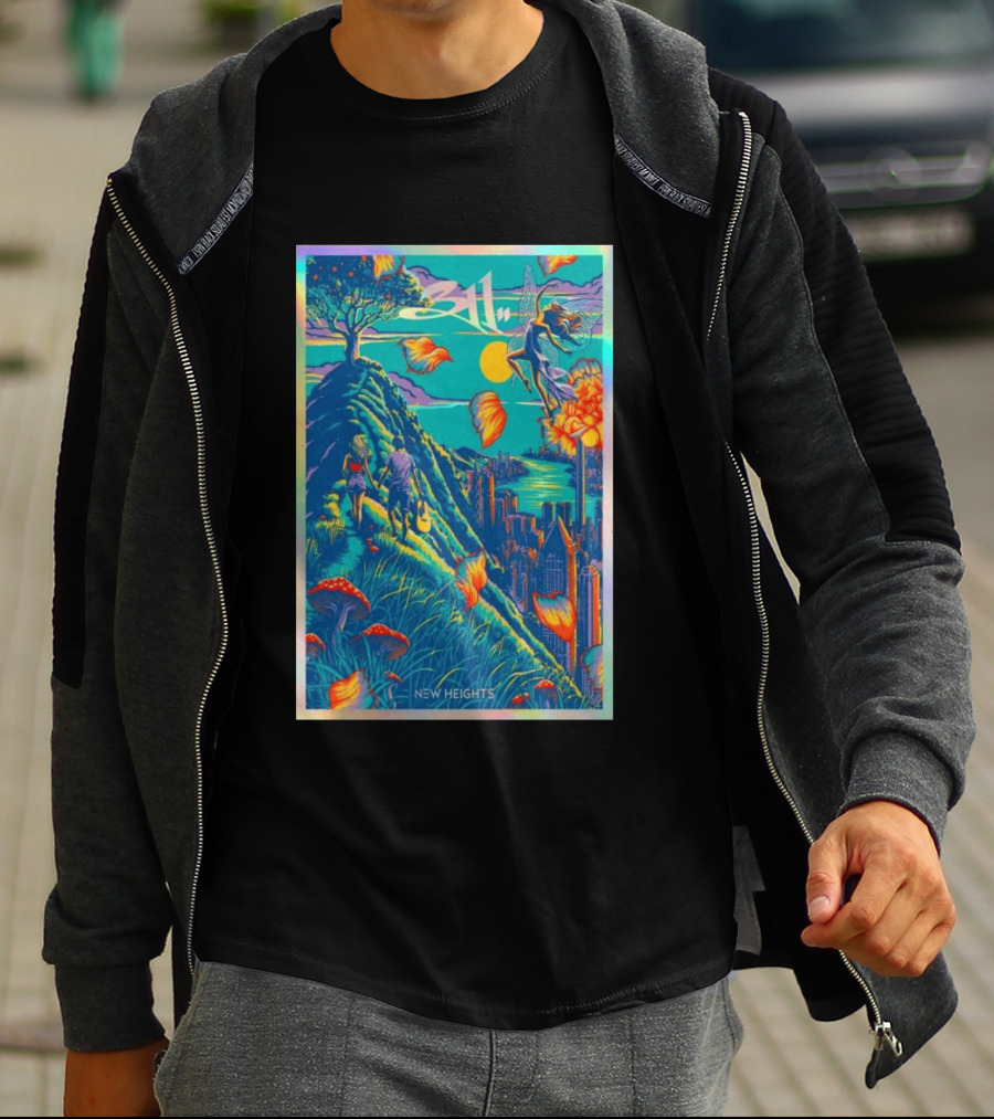311 New Heights 2026 Fairy Cityscape Guitar Walk T-Shirt