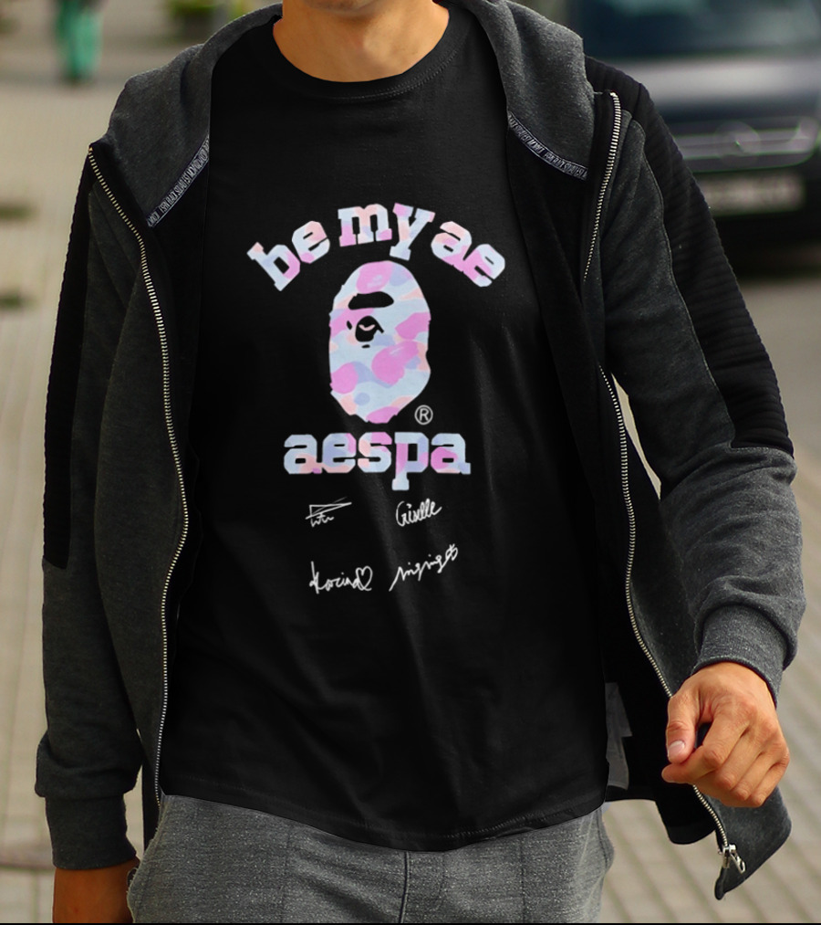 Be My Ae Aespa Karina Giselle K Pop T-Shirt