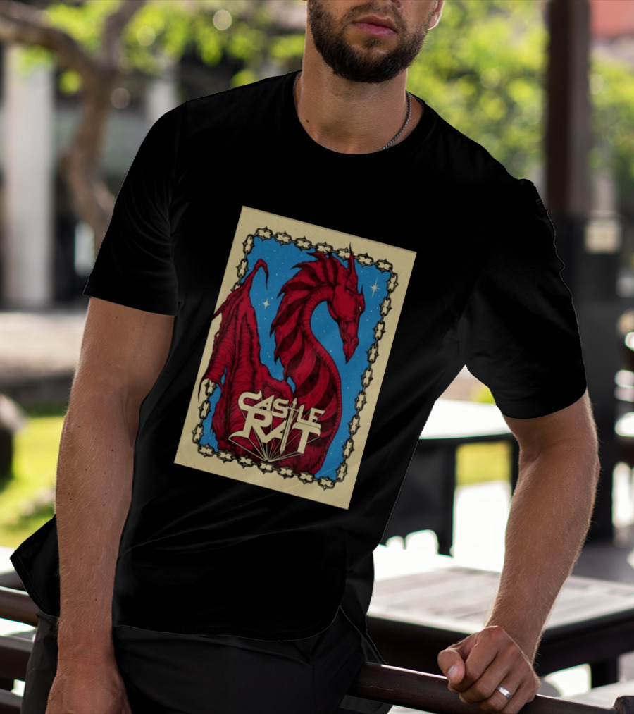 Castle Rat Red Dragon Marienthal Germany Aug 14 2026 T-Shirt