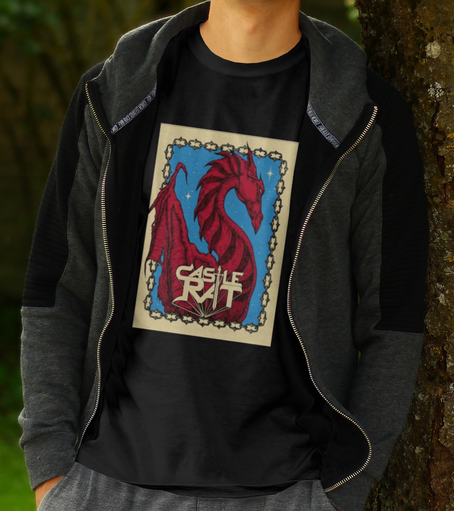 Castle Rat Red Dragon Marienthal Germany Aug 14 2026 T-Shirt
