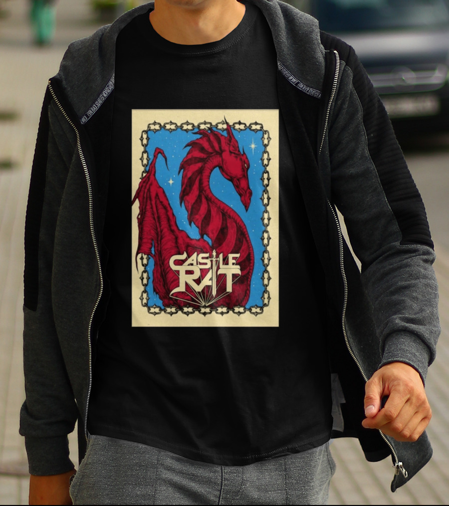 Castle Rat Red Dragon Marienthal Germany Aug 14 2026 T-Shirt