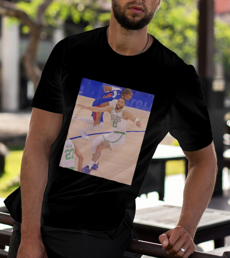 Jayson Tatum Celtics Basketball Vs Thompson And Walsh NBA T-Shirt