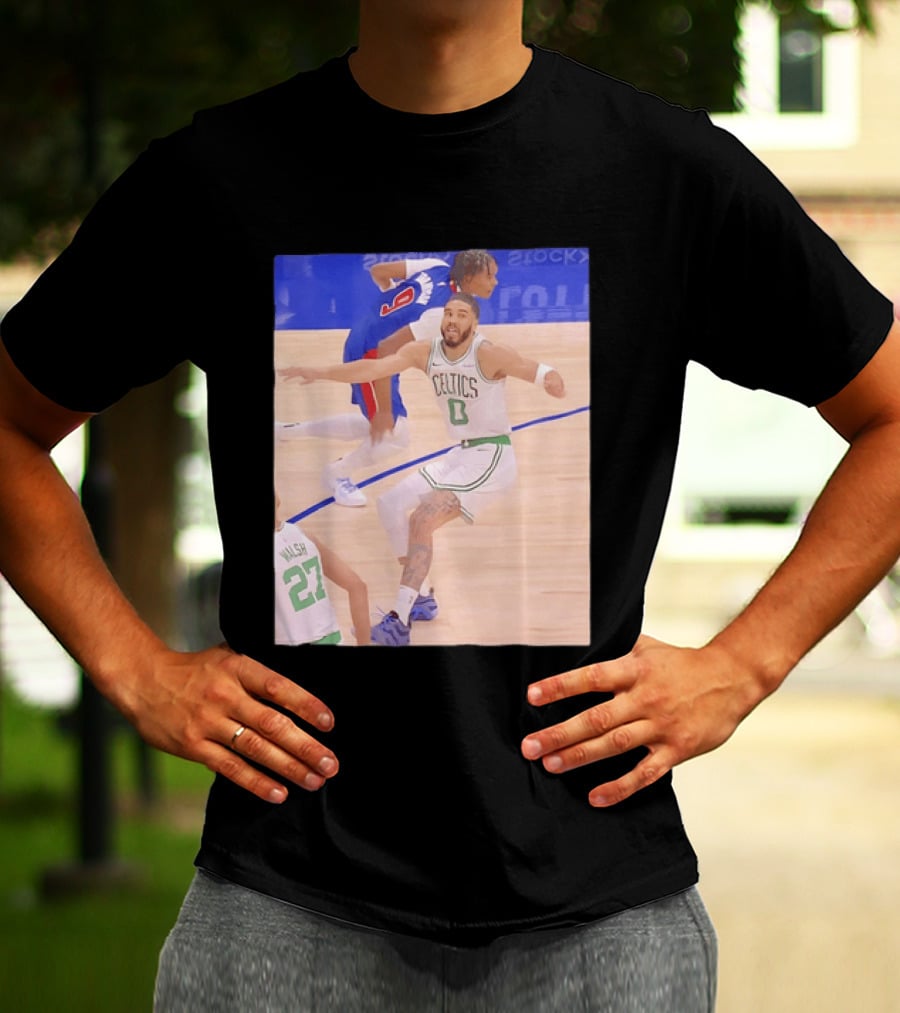 Jayson Tatum Celtics Basketball Vs Thompson And Walsh NBA T-Shirt