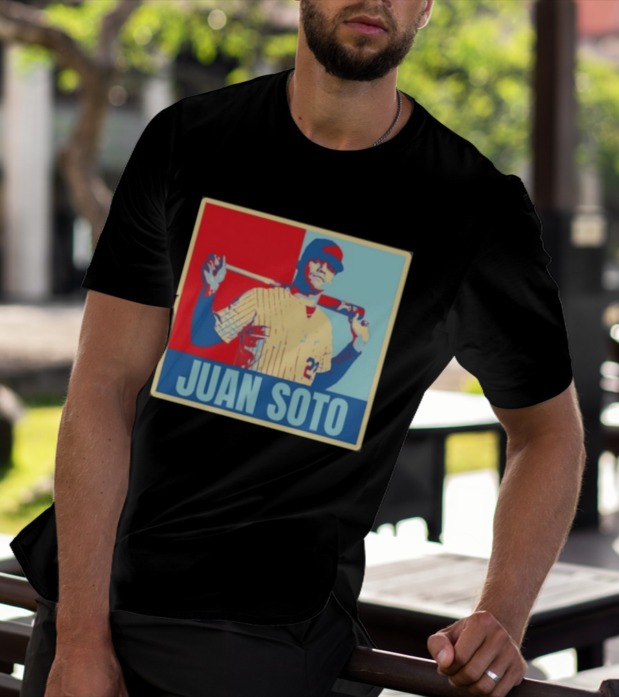 Juan Soto Mets Red Blue T-Shirt