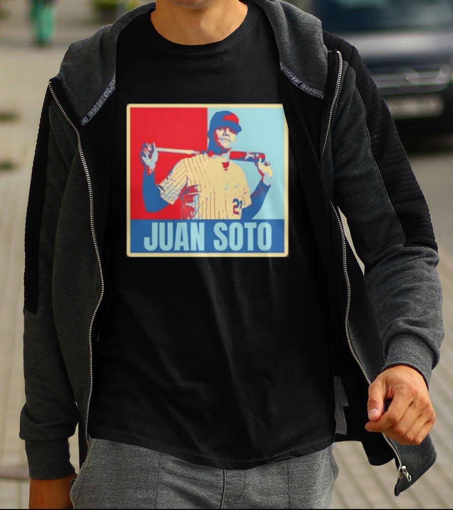 Juan Soto Mets Red Blue T-Shirt