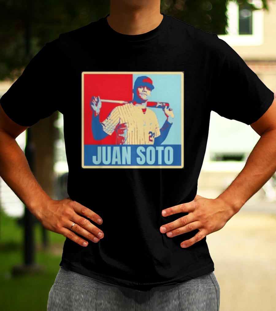 Juan Soto Mets Red Blue T-Shirt