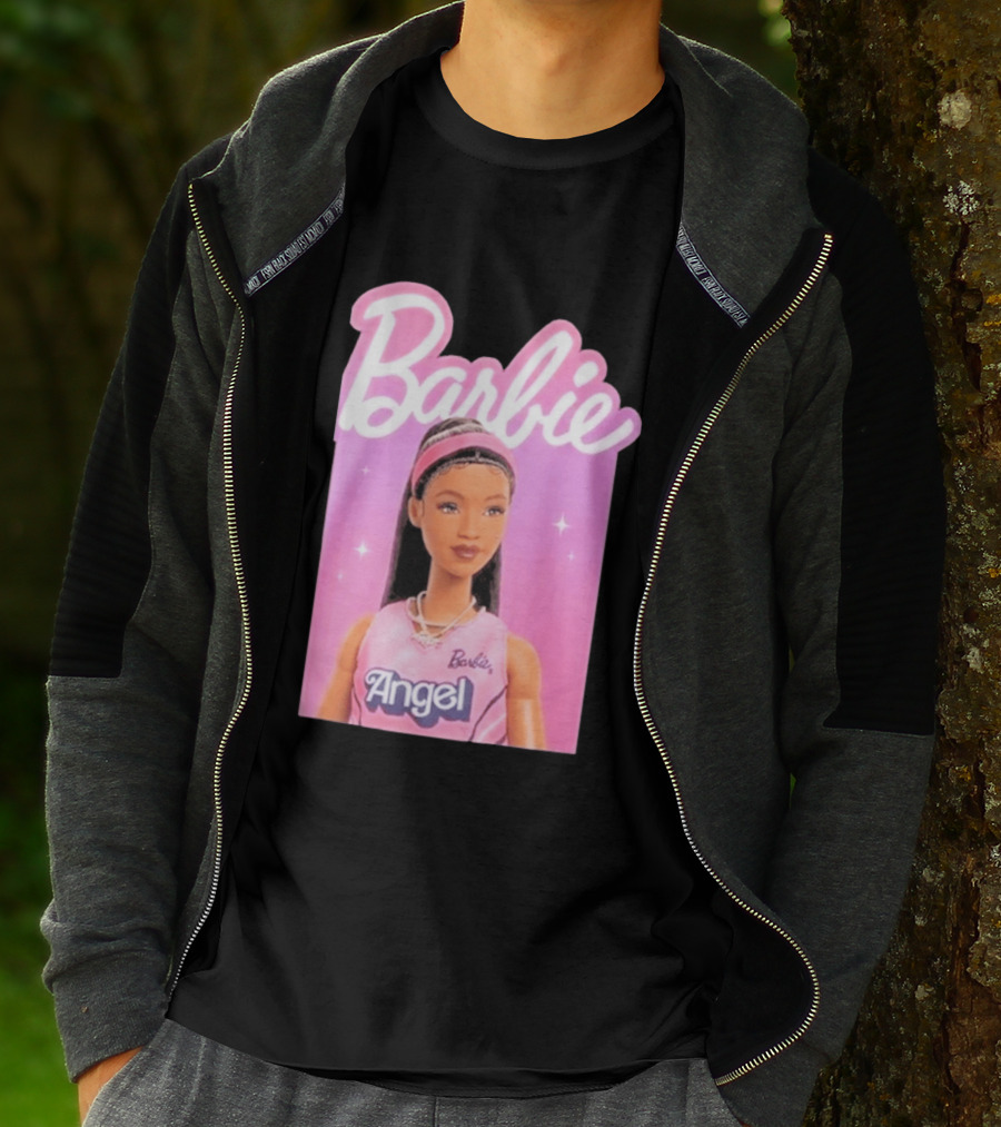 Barbie Angel Basketball Doll T-Shirt