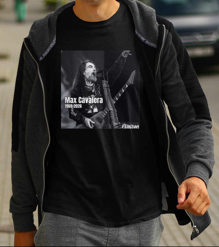Max Cavalera 1969 2026 Heavy Metal Icon Performance T-Shirt